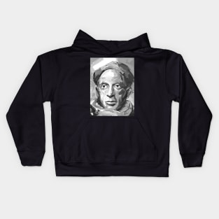 Picasso Black and White Kids Hoodie